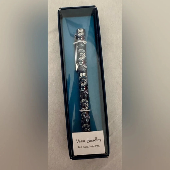 Set of 3 Vera Bradley Stationary Items in Floral Bursts - Picture 5 of 6